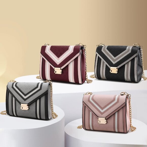 Crossbody Bag Vegan Leather Small Messenger Purse for Women Purse - Picture 7 of 7